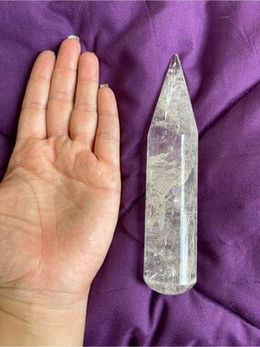 Clear Quartz Crystal Point - Home Accents
